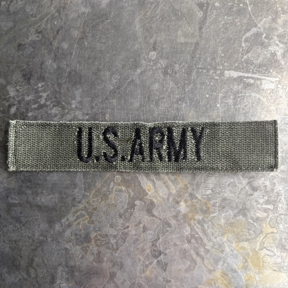 U.S. ARMY embroidered tape patch - Vintage